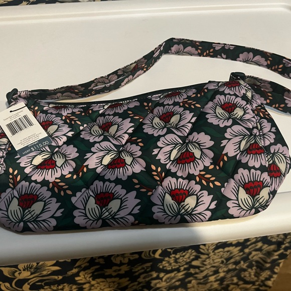 Vera Bradley Lotus Sea Moss Essential Crossbody Bag. NWT. - Picture 6 of 7